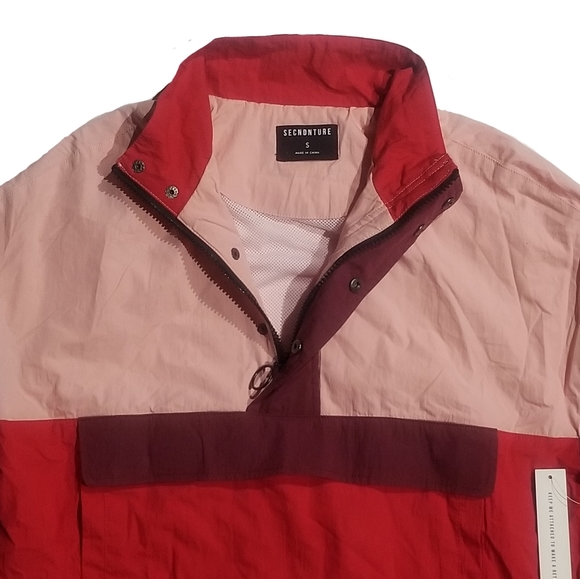 Secndnture Colorblock Pullover Windbreaker Small - Picture 5 of 7